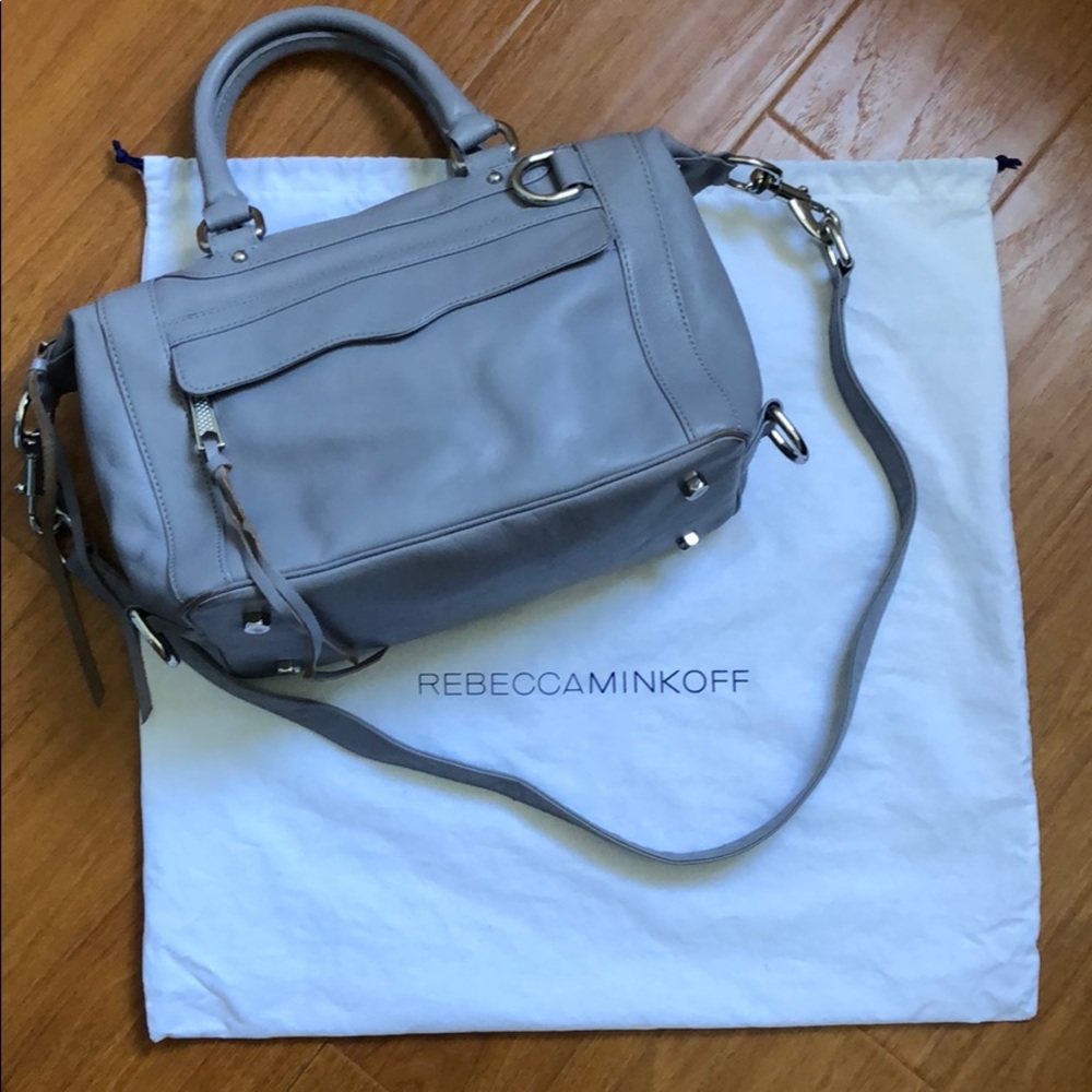 Rebecca Minkoff M.A.B. Mini Satchel In Dove Grey - image 6